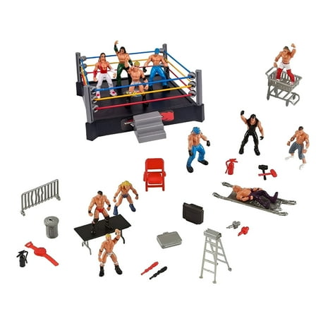 ACDANC Wrestler Ring Action Figure Set,14"