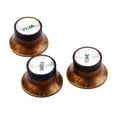 thumbnail image 5 of Bass Knob & Volume Tone Control Knobs for Electric Guitar & Bass (Light Brown), 5 of 6