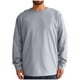 thumbnail image 1 of pstuiky camisas de manga larga para hombre, Suéter sin capucha de manga larga con cuello redondo y color liso para hombre camisetas de hombre xl, 1 of 5