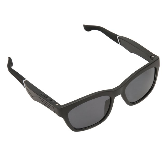 BT 5.0 Bone Conduction Glasses With Built In Mic And Speakers, Smart Glasses BT With Blue Light Filter Lenses For All Smart Devices
