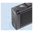 thumbnail image 3 of Mr. Gadgets Solar Magpower, Banco De Energia, 30,000mah, Carga Rapida, Power Bank Inalambrica Qi, 4 Cables Integrados, Bateria Portatil, Energia Sustentable, Linterna, Brujula Integrada Color Negro, 3 of 9