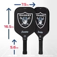 thumbnail image 2 of Franklin Sports NFL Las Vegas Raiders Pickleball Paddle - Official NFL Team Pickleball Paddles - USAP (USAPA) Approved Premium Quality Pickleball Paddles - Authentic Team Logos + Colors, 2 of 12
