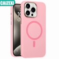 thumbnail image 2 of Original Liquid silicone For Magsafe Magnetic Case For iphone 15 14 13 12 Pro Max Plus Wireless Charge Cases Soft Cover Black For iphone 12 Pro, 2 of 6