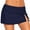 Dark Blue, variant on Women's Swim Skirt Bottoms High Waisted Bathing Suit Swimsuits Skirts Pleated Skorts Boxer Swim Pants Cover up for Girls,Dark Blue Medium