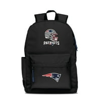MOJO Black New England Patriots Two Logo Campus Backpack