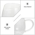 thumbnail image 4 of QUMONIN 350ml Glass Gong Fu Tea Cup & Milk Pitcher Set, 4 of 8
