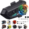 thumbnail image 1 of Altavoces para cascos de moto FEYA 2023, batería de alta duración IPX6, 1 of 9