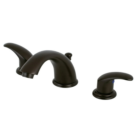 Kingston Brass KB965LL Widespread Bathroom Faucet, Oil Rubbed Bronze