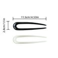 thumbnail image 3 of Bradem French U-Shaped Hair Pins - Cellulose Fork Sticks, Ideal for Updo & Chignon, Suitable for Thin/Thick Hair, 3 of 8