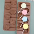 thumbnail image 1 of nipocaio Ronde Silicone Sucette Moule Mignon Fleur Gelée Chocolat Savon Moule Réutilisable Variété Formes Gâteau, 1 of 5