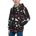 thumbnail image 2 of Daiia Colorful Geometry for Boys Fashion Hoodies & Sweatshirts with Kangaroo Pocket,Hooded Sweatshirt for Kid, Breathable& Moisture Wicking-Small, 2 of 6