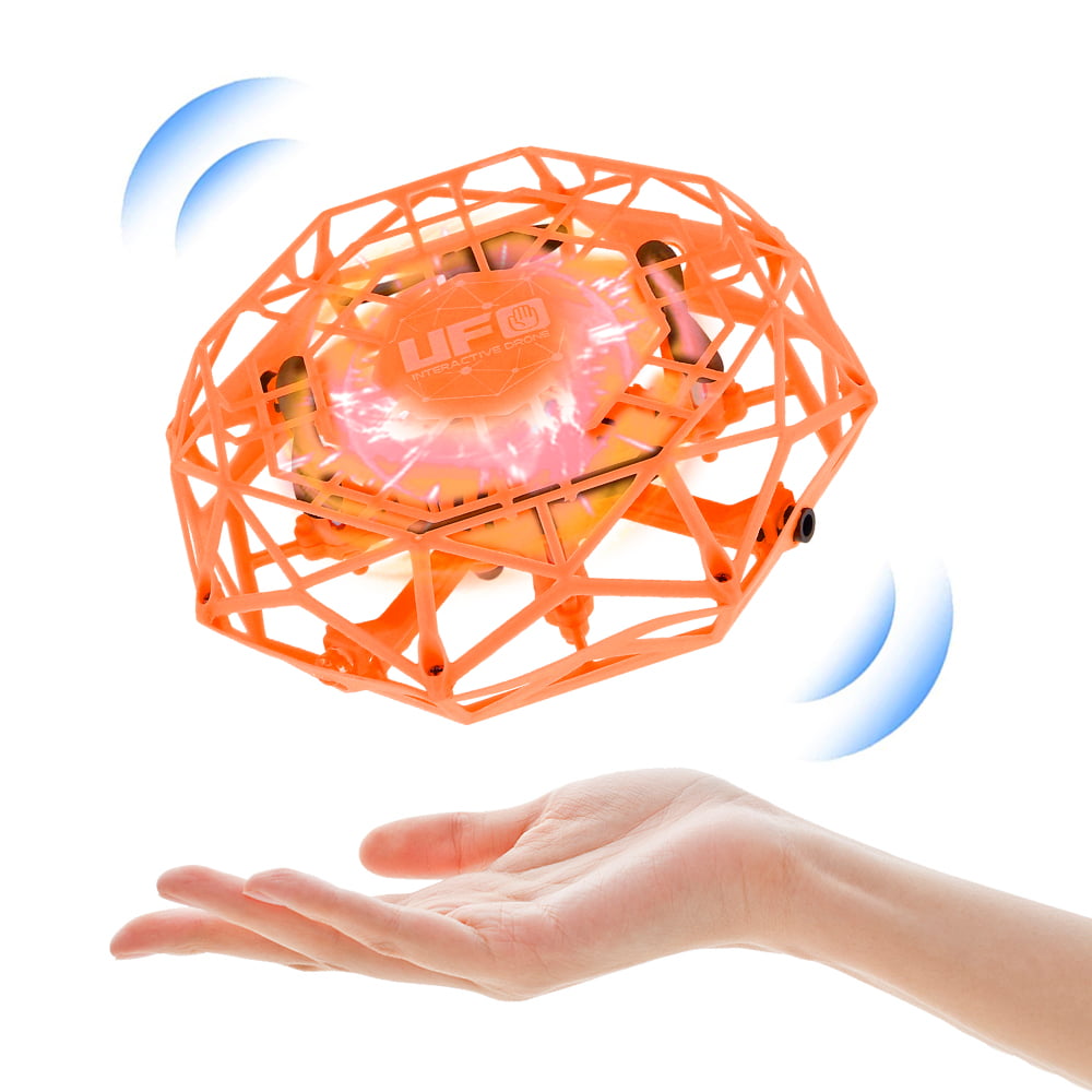Details about   LED Light Mini Drone Levitation UFO Flying Ball Toy 3-in-1 Hand Operated 