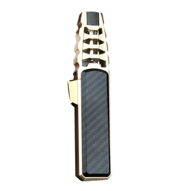 Refurbished Yutnsbel Brightfire Torch Windproof Straight Torch Blue Flame - Material: Acrylic