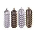 thumbnail image 2 of WORGEOUS 64pcs ronda oval colgante accesorios de bricolaje para manualidades pulseras collar llavero joyería (caja-lleno), 2 of 8