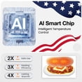thumbnail image 3 of Calentadores de manos UNIHAND AI recargables, 6000 mAh, paquete de 2 unidades, color blanco, 3 of 7