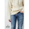 thumbnail image 5 of Aran Men's Traditional Sweater 100% Premium Merino Wool Irish Fisherman Pullover Made in Ireland, 5 of 9