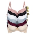 thumbnail image 1 of Paquete de Brasier Adda Lingerie Azahar, Con Varilla, Copa con detalle, 1 of 3