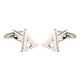 thumbnail image 5 of Gemelos de Camisa de Negocios con Letras Distintivas Accesorios de Boda para Hombres Sunnimix, 5 of 8