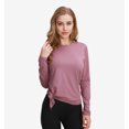 thumbnail image 4 of Ropa de yoga de otoño e invierno, top de yoga de manga larga europeo y americano para mujer, ropa de fitness de secado rápido, división de invierno, 4 of 5