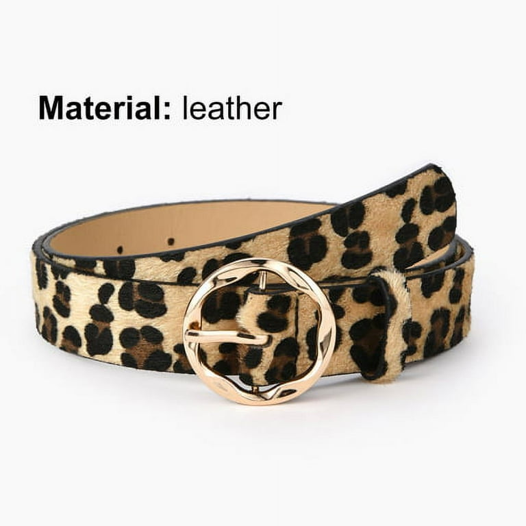 Leopard print ladies best sale belt