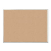 U Brands Cork Bulletin Board, 48 X 36 Inches, Silver Aluminum Frame (022U00-01)