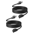 thumbnail image 1 of Cable de extensión DEWENWILS de 15 pies 14/3 SJTW resistente a la intemperie, paquete de 2, 1 of 8