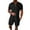 Black, variant on Cathalem Big and Tall Men 2 Piece Short Sets Outfits Summer Workout Shirts for Men Short Sleeve Athletic Gym Active T Shirt Moisture Wicking(Black,XL)