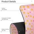 thumbnail image 4 of Yayeee Faucet Mat for Kitchen Sink 14.7" Diatomite Long Splash Guard Pad, Gradient Pink Stars, 4 of 7