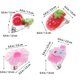 thumbnail image 5 of Clip On Earrings For Girls 8 Pcs Fun Styles Strawberry Cherry Ice Cream Flower Decorative Jewelry For Kids Dress Up Parties, 5 of 5