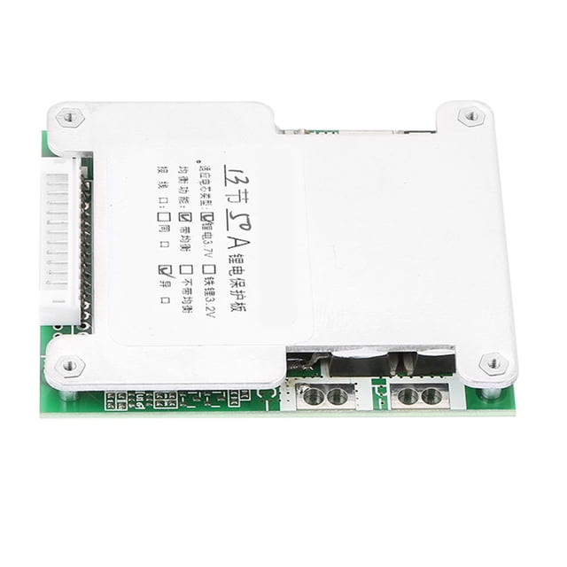 Placa PCB de batería de litio, batería de litio 13S 50A Placa de carga de batería de litio Placa de protección de celda de litio construida para profesionales