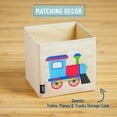 thumbnail image 5 of Wildkin Kids 7 Pc Full Microfiber Bed in a Bag for Boys & Girls (Trains, Planes & Trucks Blue), 5 of 9