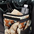 thumbnail image 6 of Horse Mini Trash Can for Car - Foldable, with Lid, Leak-Proof, Hanging Storage Bag, 6 of 6