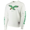 thumbnail image 2 of Men's Mitchell & Ness White Philadelphia Eagles Rings VIP Champions Pullover Sweater, 2 of 3