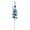 Blue, variant on Vickerman 27" Midnight Blue Multi Ball Glitter Spray, 4 per bag.