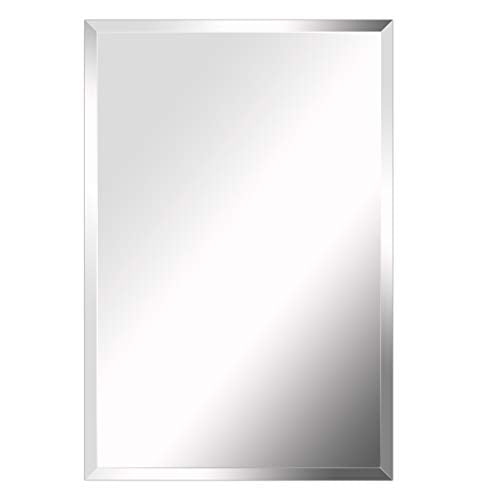 MIRROR TREND 20 x 30Inch Premium Large Rectangular Frameless Wall