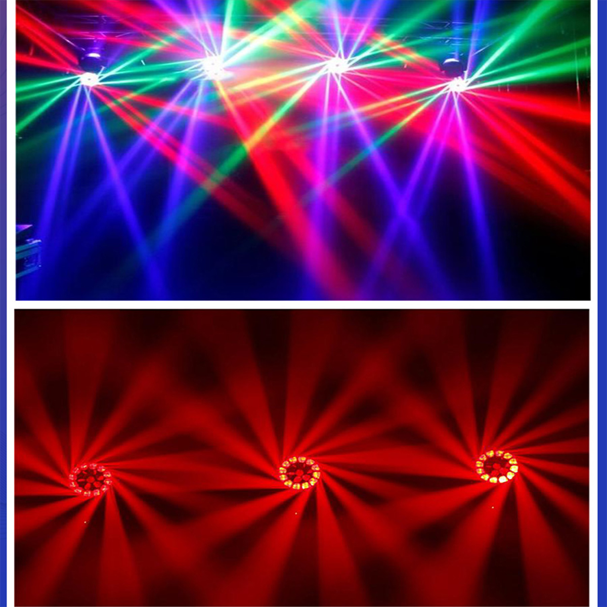 2Pcs 19X40W Zoom LED Big Bee Eye Moving Head Beam Light for DJ Disco Wedding Party Night Club Performance Stage