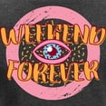 thumbnail image 3 of CafePress - Retro 80S Weekend Forever Long Sleeve T Shirt - Women's Long Sleeve Graphic Tee Casual Fit, 3 of 4