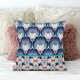 thumbnail image 3 of Amrita Sen Designs CAPL743BrCDS-ZP-18x18 18 x 18 in. Lotus Broadcloth Indoor & Outdoor Zippered Pillow - Grey, Blue & Orange, 3 of 5