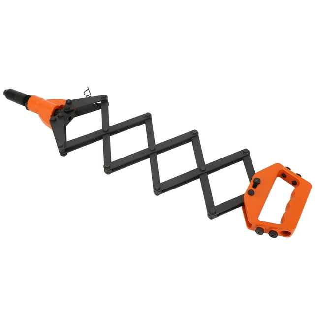 Rivet , Retractable Tong Riveter Tool Heavy Duty Portable Aluminum Alloy Handle Easy Operation For 3.2mm 4.0mm 4.8mm 6.0mm 6.4mm