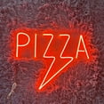 thumbnail image 2 of Handmadetneonsign Pizza Neon Sign, Pizza Neon Sign for restaurant, Wall Decor, Bar Neon Sign, 2 of 5