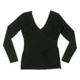thumbnail image 2 of Fila Open Back Cover Up Womens Sports Bras Size M, Color: Black, 2 of 3