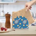 thumbnail image 5 of Ryvnso Tennis Racket Balls on Blue Acrylic Napkin Holder Table Kitchen Paper Tissue Organization, 5 of 7