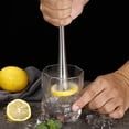 thumbnail image 1 of Muddler de Cóctel de Acero Inoxidable para Barra, Palito Agitador de Hielo, Martillo Triturado, Palitos de Helado, Suministros de Cocina, Herramientas de Bar B, 1 of 5