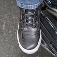 thumbnail image 6 of Milwaukee Leather MBM9152 Men's Black Leather High-Top Biker Riding Waterproof Shoes Reinforced w/ Ankle Support 12, 6 of 10