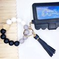 thumbnail image 3 of Keychain, Key Chain Ring for Supplies, Bag Decorations, Light Blue, 3 of 5