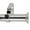 Satin Nickel, variant on MERIVILLE 1-Inch Diameter Dobson End Cap Single Window Treatment Curtain Rod, 48-Inch to 84-Inch, Satin Nickel