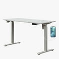 thumbnail image 4 of 55" K304 Electric Height Adjustable Standing Desk, White, 4 of 7