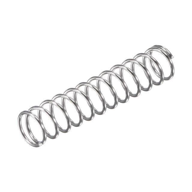 Unique Bargains Ressort de Compression en Acier Inoxydable 304 8mmx0.8mmx35mm Capacité de Charge 11.8N, 10 Pcs
