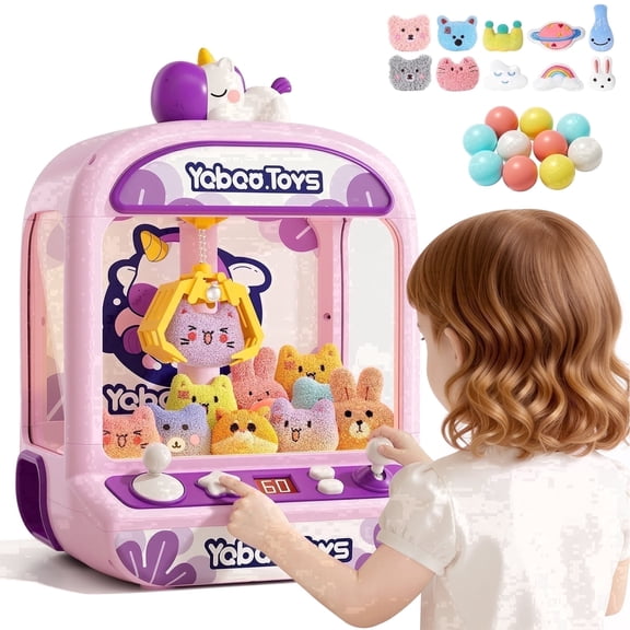 Gelomee Claw Machine for Kids Girls, Vending Machine Toy for Boys, Christmas Party Birthday Gift for Aged 3 to 12 Year Old