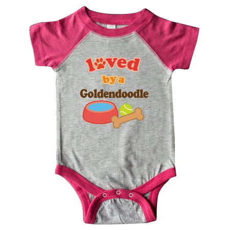 

Inktastic Goldendoodle Dog Poodle Golden Retriever Gift Baby Boy or Baby Girl Bodysuit